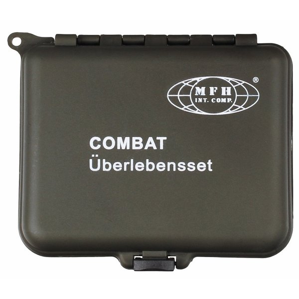 Item-No.: 27115 Combat Survival Kit, 36-part, OD green