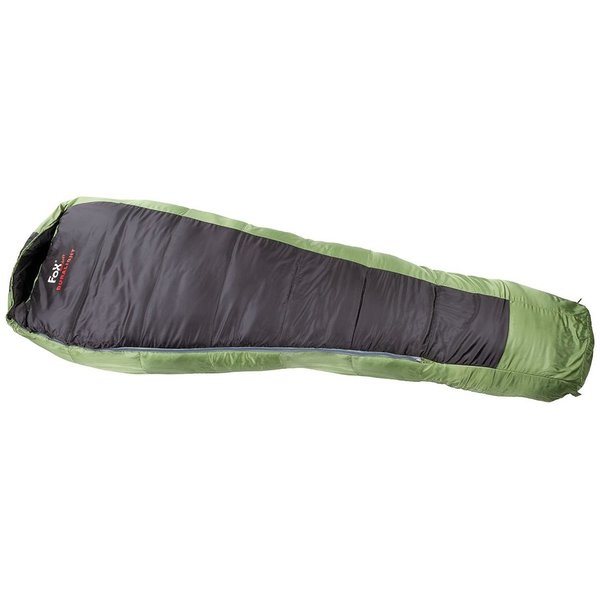 Fox Outdoor Duralight - Saco de Dormir Tipo Momia, Color Verde +2°C y +18°C 31512M