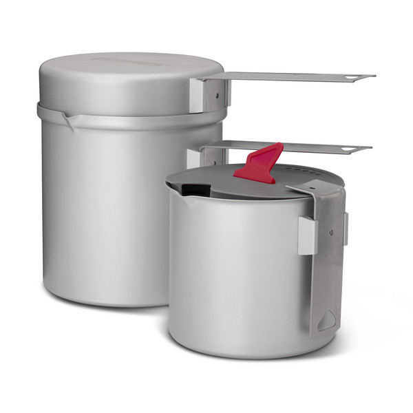 Primus Pot Series 'Essential Trek Pot' - complete set 1,0 L + 0,6 L Sturdy packable pot and pan set