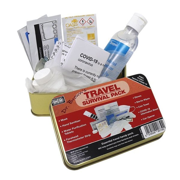 Pack para protegerte, elementos básicos para una persona para prevenir contagios BCB CK073