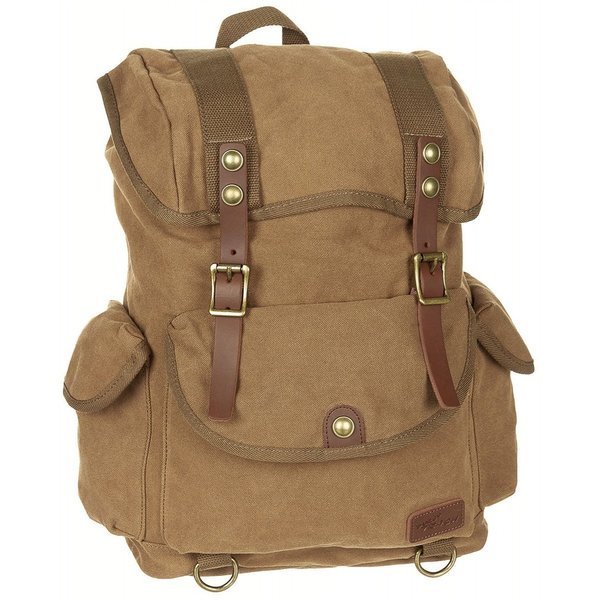 Backpack, Canvas, "PT", brown