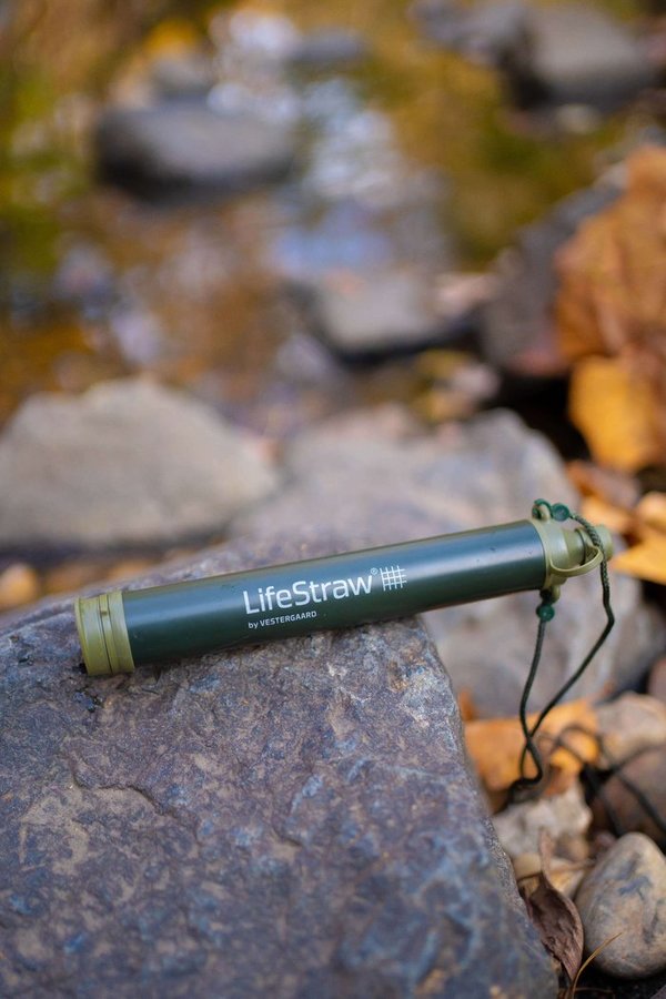 Lifestraw filtro de agua personal portátil verde. Capacidad filtrado 4000 litros