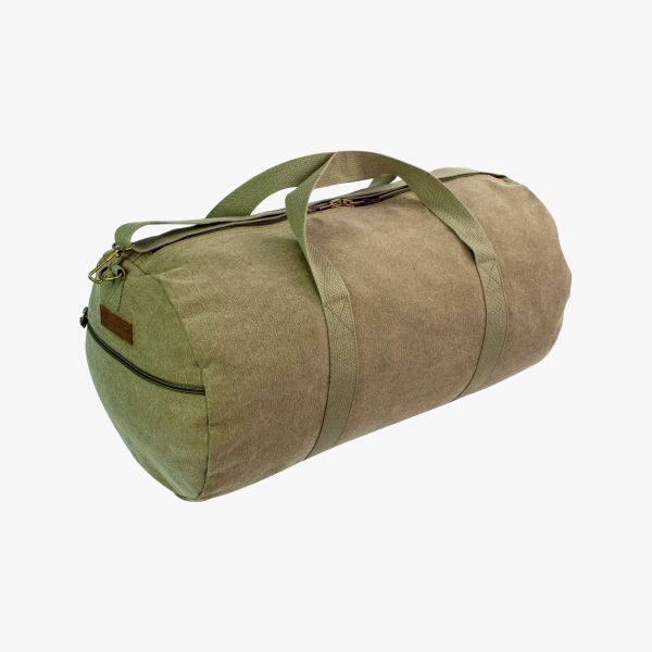 Highlander Crieff Canvas Roll Bag, Olive, 45L. Bolsa de viaje RUC207-OG