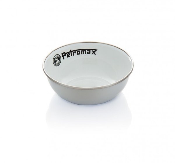 Petromax Bowl Cuenco de Esmalte Retro Blanco 600 ml . 2 unidades. Px-bowl-w