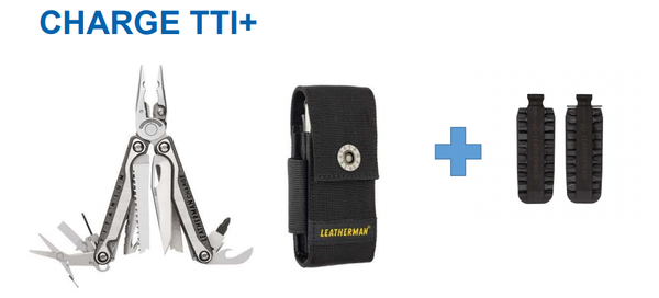 Leatherman Pack Multiherramienta Charge TTI+ Incluye Bit kit
