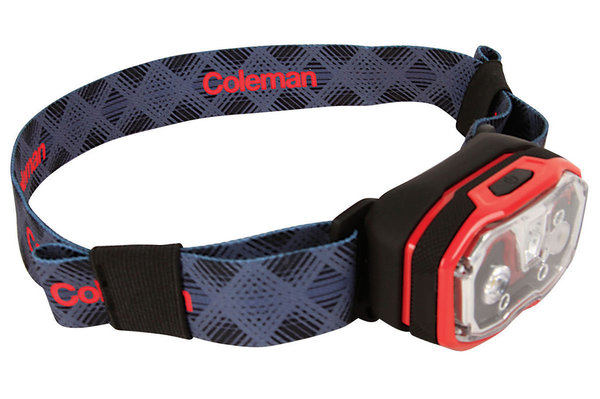 Coleman frontal CXS+200 Led headlamp lumens 20150915