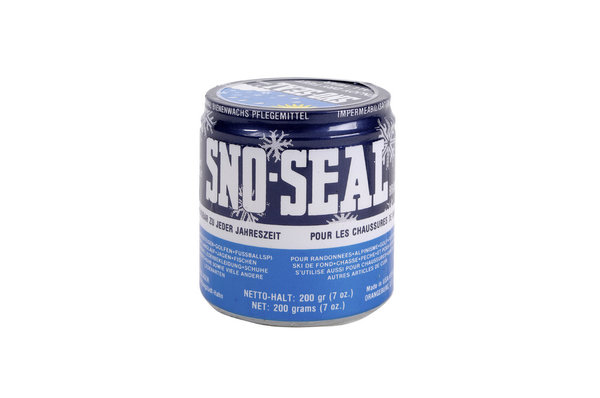 Sno Seal Wax 200 g Impermeabilizante de Cera de Abejas para guantes, calzado y cuero