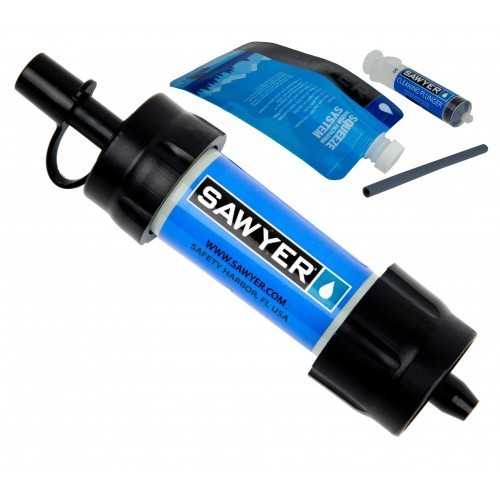 Sawyer Mini Azul. Sistema de filtración de agua portátil SP128