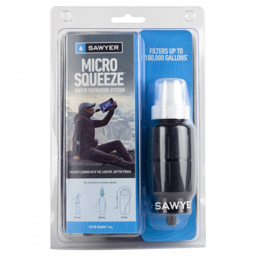 Sawyer Micro Squeeze. Sistema de filtración de agua portátil SP2129