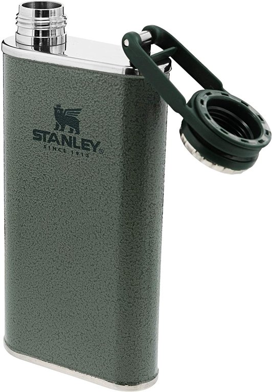 Stanley Petaca de Acero Inoxidable 230 ml Verde Hammertone ST1000837126