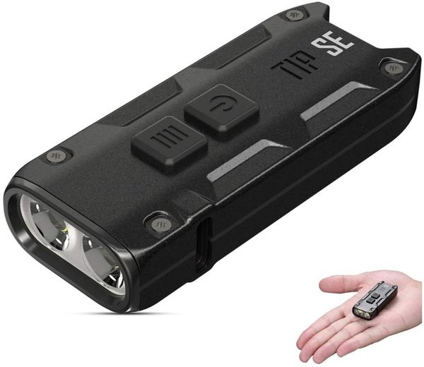 Nitecore TIP SE 700 Lumens Linterna LED USB-C recargable Black EDC