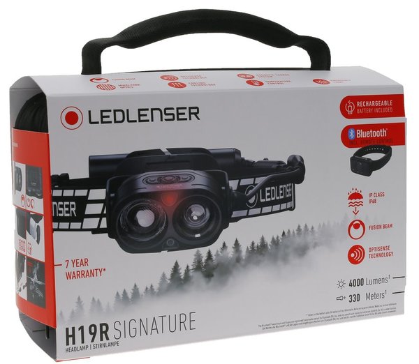 Ledlenser H19R Signature 4000 Lumens. Led Headlamp Rechargeable Battery 502198