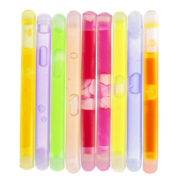 Fosco Industries Luz Química colores variados Mini Lightsticks 5 mm x 5 cm