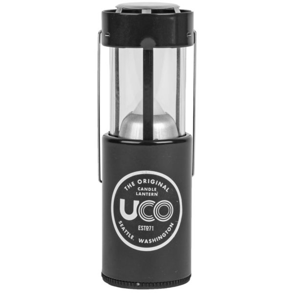 UCO Original Lámpara Plegable Vela Gris: Calidez Confiable en Aluminio Pintado L-C-STD-GREY