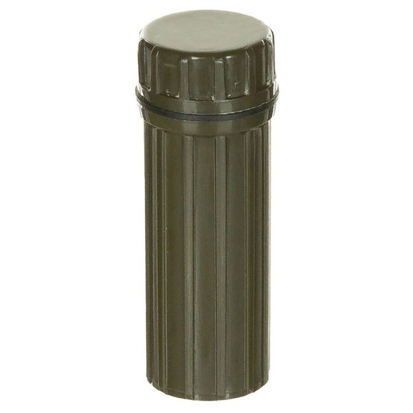 Fox Outdoor Waterproof container for matches, olive green 27123