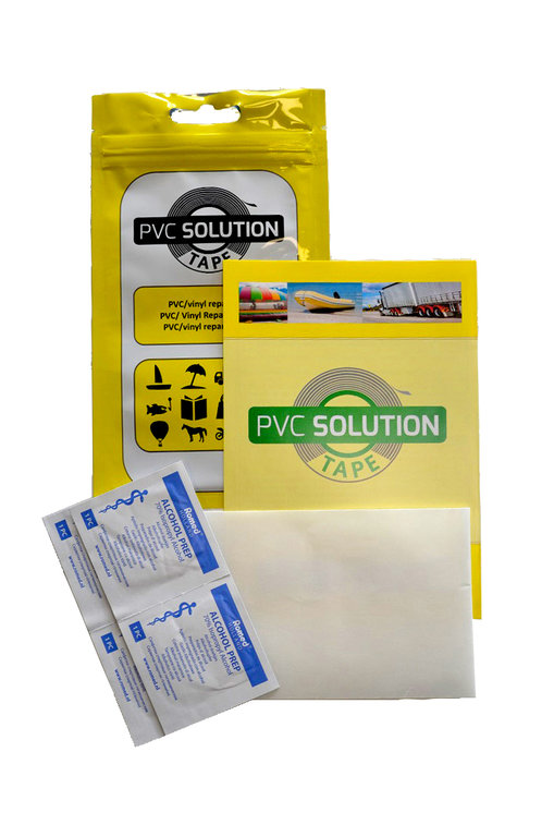 Tear Solution- Parches de reparación para PVC y Vinilo 28x7,7cm.