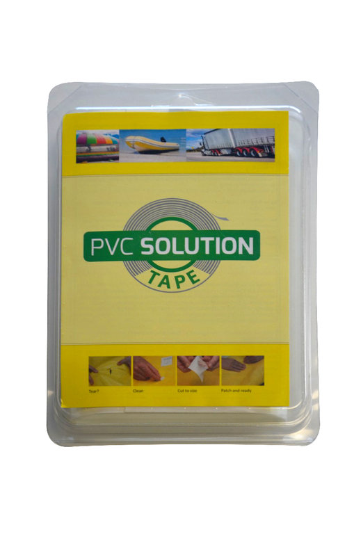 Tear Solution- Parches de reparación para PVC y Vinilo 100x3,2cm