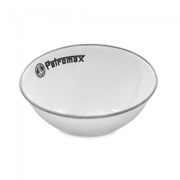 Petromax Bowl Cuenco de Esmalte Retro Blanco 1 L. 2 unidades. Px-bowl-1-w