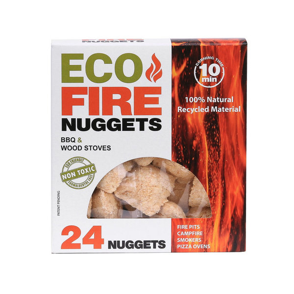 Eco Fire Enciende fuegos Nuggets bolsa con 24pcs