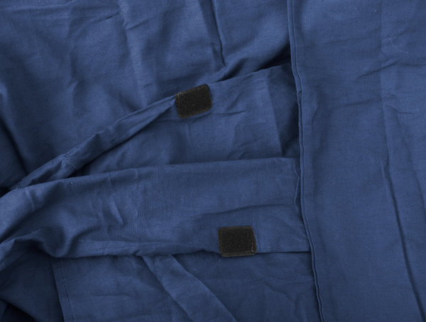 Origin Outdoors Saco Sabana de algodón +3ºC Rectangular Azul 220 x 81 cm. 310820