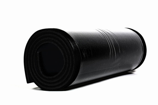 BasicNature Sleeping mat 'ECODeLuxe' - black 200 x 55 x 1 cm regular