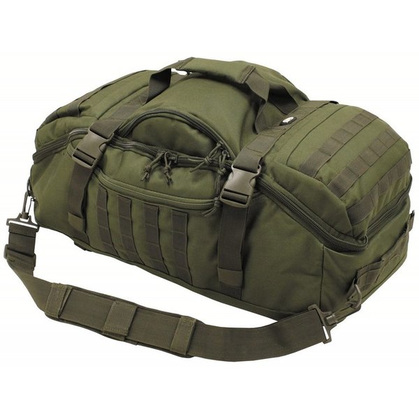 MFH Bolsa mochila Travel verde: el equipaje ideal para tus aventuras 30655B