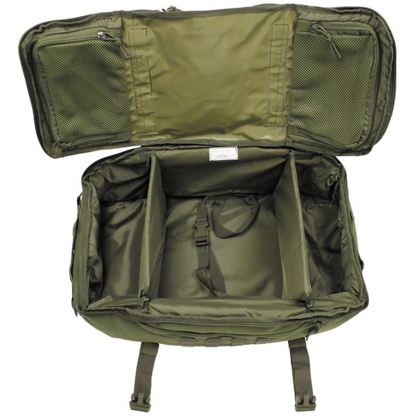 MFH Bolsa mochila Travel verde: el equipaje ideal para tus aventuras 30655B