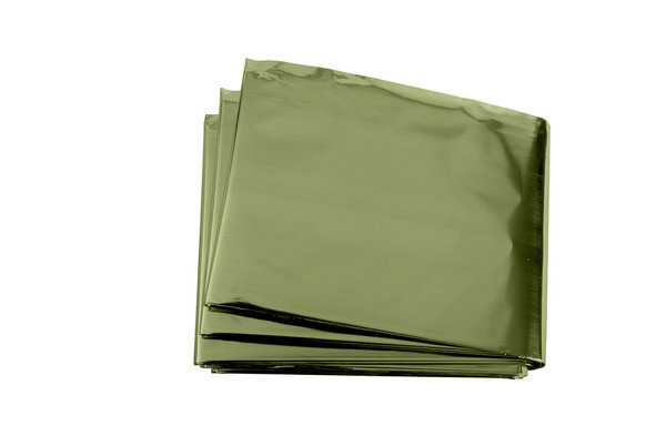 Origin Outdoors Survival Blanket 'Olive/Silver' - XL 600115