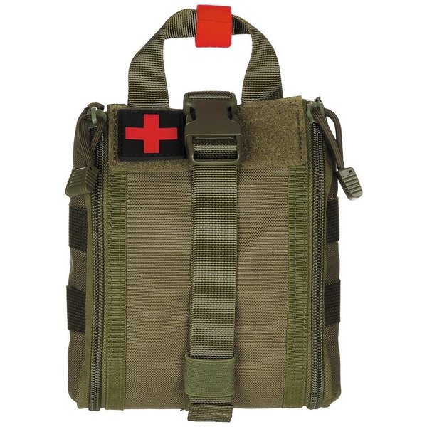 Item-No.: 30630B	MFH Pouch, First Aid, small, "MOLLE IFAK", OD green
