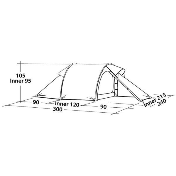 Robens Azor tent for 2 people 130251