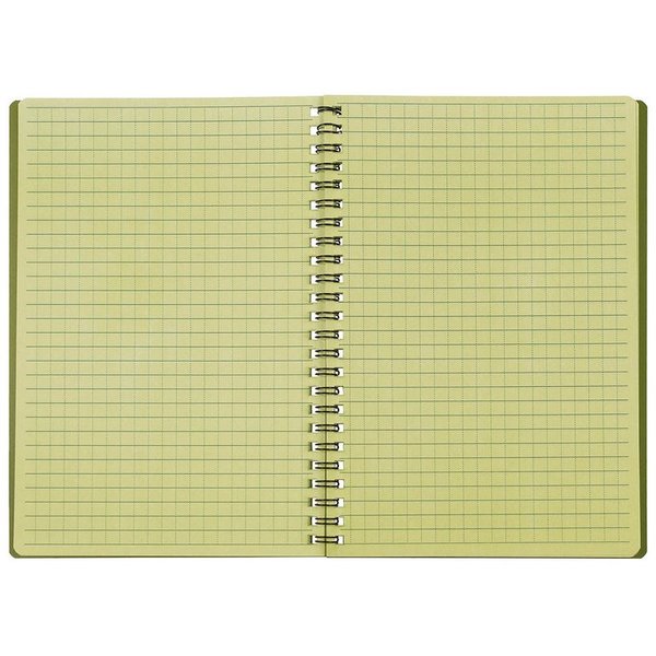 MFH Cuaderno Impermeable con Espiral - Notas Legibles en Cualquier Clima 15 x 21 cm 37500