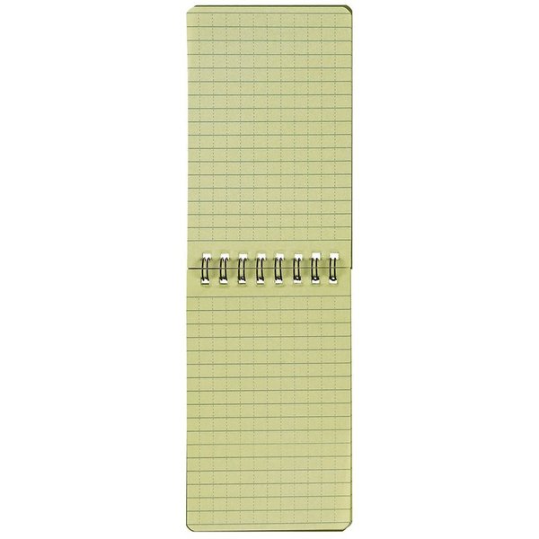 Item-No.: 37505	Notebook, waterproof, small, spiral binding, ca. 7.5 x 13 cm